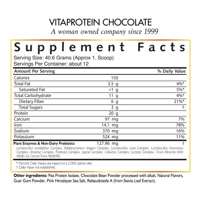 Vita Protein Vanilla 17.5 OZ (500 GR) | Coco March