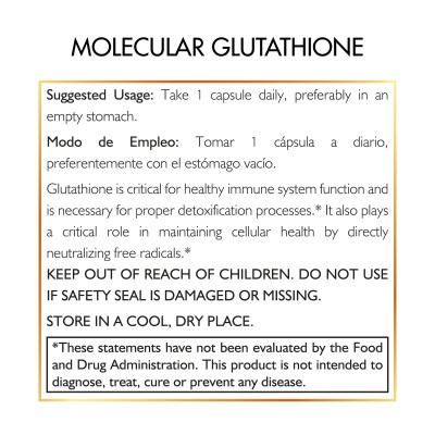 Molecular Glutathione | Coco March