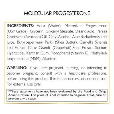 Molecular Progesterone | Coco March