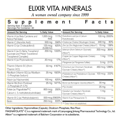 Vita Minerales Elixir | Coco March