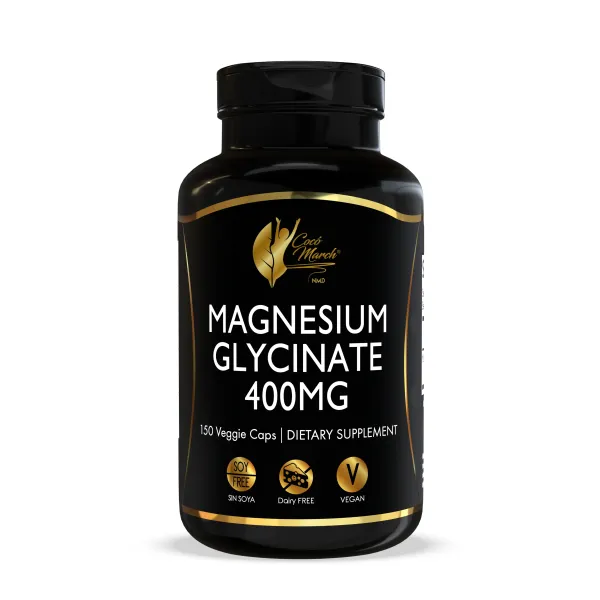 Magnesium Glycinate - Premium Supplement for Nervous and Muscular Balance
