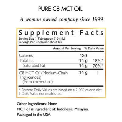 PURE C8 MCT OIL | Coco March