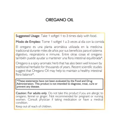 Aceite de Orégano | Coco March