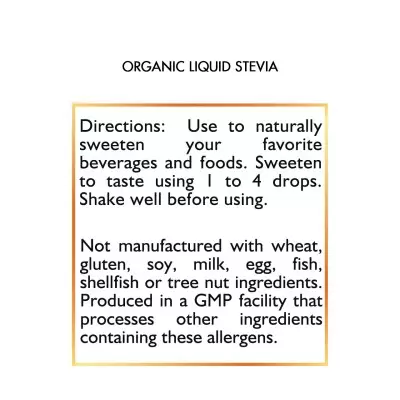 Stevia Líquida Orgánica | Coco March