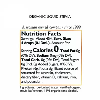 Stevia Líquida Orgánica | Coco March