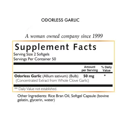 Odorless Garlic | Coco March