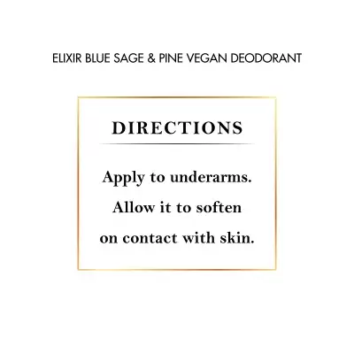 Desodorante Vegano De Salvia Azul y Pino - Coco March