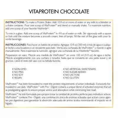 Vita Protein Vanilla 17.5 OZ (500 GR) | Coco March