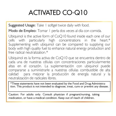 Activated Co-q10 | Coco March