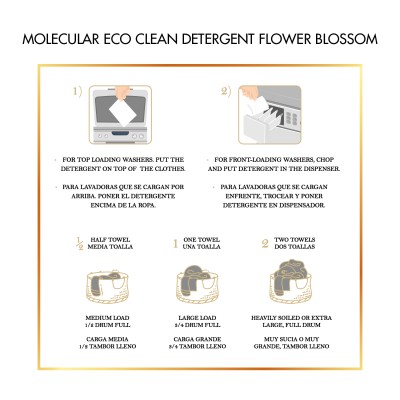 Molecular Eco Clean Detergent Flower Blossom | Coco March