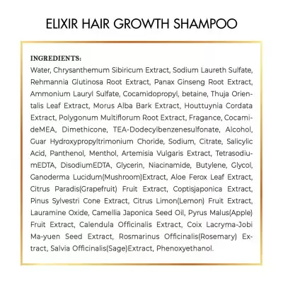 Elixir Hair Growth Shampoo | Coco March