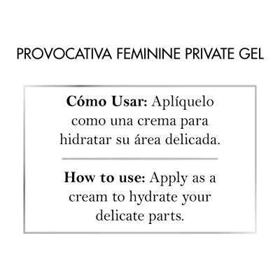 Provocativa Private Gel | Maria Marin