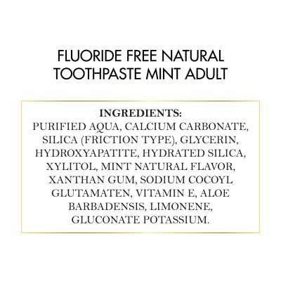 Pasta De Dientes Sin Fluor - Coco March