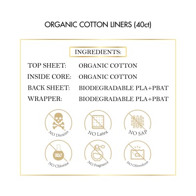 Elixir 100% Organic Cotton Liners| Coco March