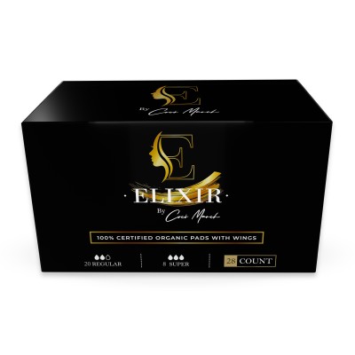 Elixir 100% Organic Cotton Pads| Coco March